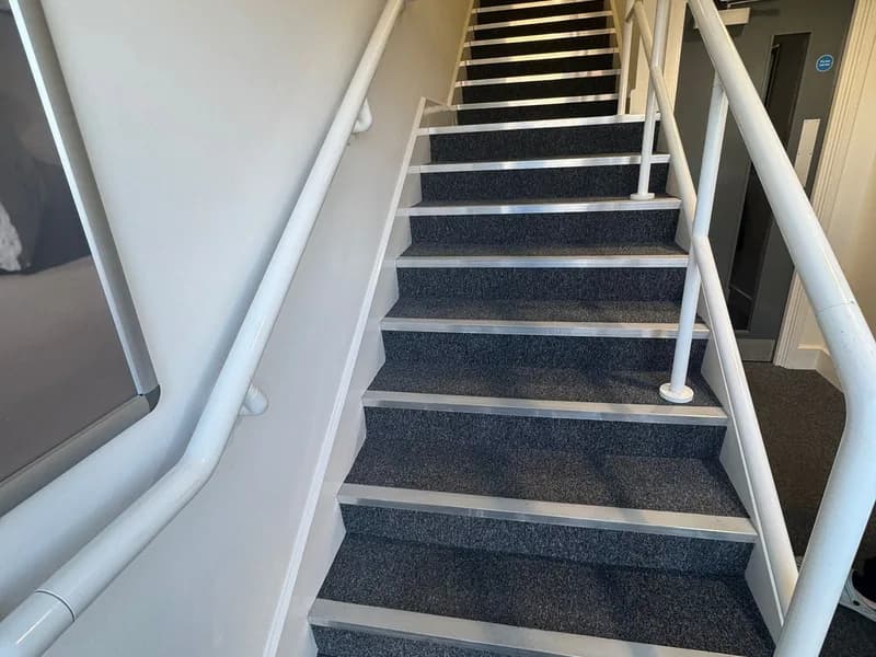 Stairwell - commercial clean